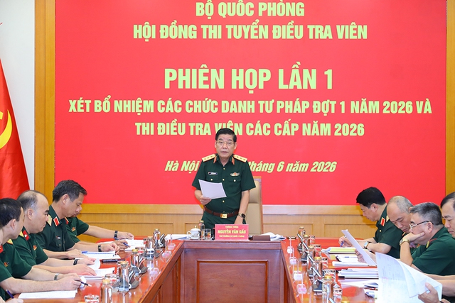 Bộ Quốc ph&ograve;ng xem x&eacute;t bổ nhiệm lại 14 l&atilde;nh đạo Cơ quan điều tra h&igrave;nh sự- Ảnh 1.