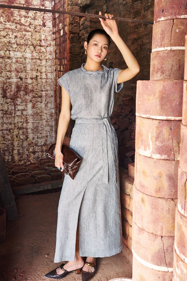Váy linen dáng dài, set đồ linen nữ: xu hướng nổi bật của tủ đồ hè 2026 - Ảnh 8.