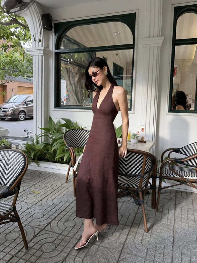 Váy linen dáng dài, set đồ linen nữ: xu hướng nổi bật của tủ đồ hè 2026 - Ảnh 2.