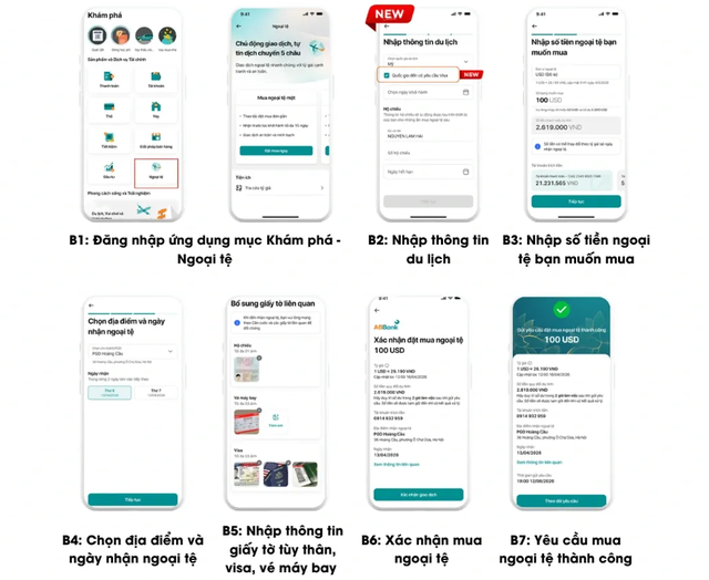 Ra mắt tính năng mua ngoại tệ online trên App ABBank- Ảnh 2. Ra mắt tính năng mua ngoại tệ online trên App ABBank- Ảnh 2.