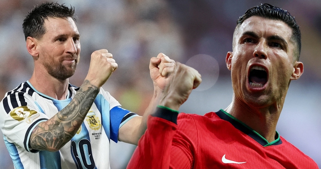 Messi vô tình đặt ra tiêu chuẩn cao tận ‘trời’, Ronaldo áp lực nghìn cân- Ảnh 1. Messi vô tình đặt ra tiêu chuẩn cao tận ‘trời’, Ronaldo áp lực nghìn cân- Ảnh 1.