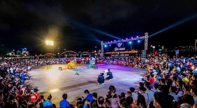 Dàn 'anh tài' lân sư rồng đổ bộ Đà Nẵng, tranh tài Mai Hoa Thung- Ảnh 1.