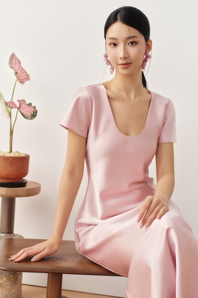 Váy suông linen, đầm lụa satin: 2 thái cực thời trang chiếm trọn tủ đồ hè - Ảnh 2.