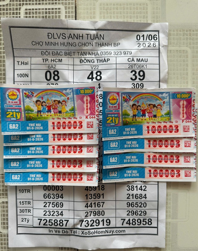 Độc lạ vé tứ quý 0000 trúng xổ số miền Nam, nhiều người 'không ngờ' - Ảnh 1.