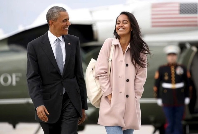 Con gái Barack Obama 'cấm' bố mẹ can dự vào sự nghiệp của mình - Ảnh 1.