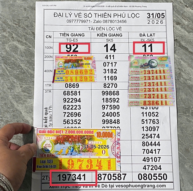 Người phụ nữ đi chợ mua vé số, trúng độc đắc 2 tỉ xổ số miền Nam - Ảnh 1.