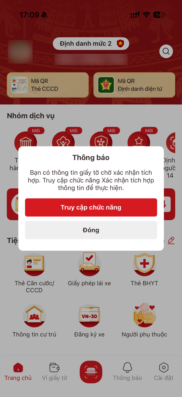 Cách kiểm tra, xác nhận thông tin thuê bao trên VNeID để tránh bị khóa - Ảnh 1.