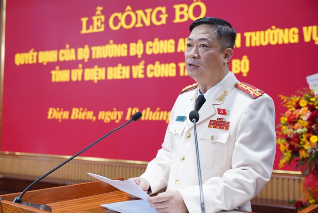 Trưởng phòng C03 Bộ Công an làm Phó giám đốc Công an tỉnh Điện Biên- Ảnh 2. Trưởng phòng C03 Bộ Công an làm Phó giám đốc Công an tỉnh Điện Biên- Ảnh 2.