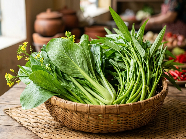 Rau muống hay cải ngọt: loại n&agrave;o gi&agrave;u dinh dưỡng hơn? - Ảnh 1.