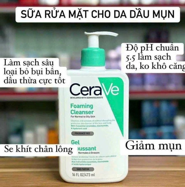+7 sữa rửa mặt cho da dầu mụn sạch s&acirc;u m&agrave; &lsquo;&ecirc;m dịu&rsquo; ngừa mụn hiệu quả - Ảnh 6.