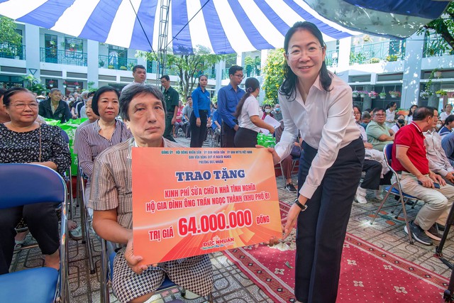 Ng&agrave;y hội đo&agrave;n kết, nghĩa t&igrave;nh tại phường Đức Nhuận - Ảnh 6.