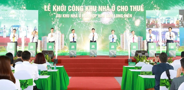 Khởi công dự án Him Lam Long Biên: Tiền đề phát triển nhà ở cho thuê - Ảnh 1.