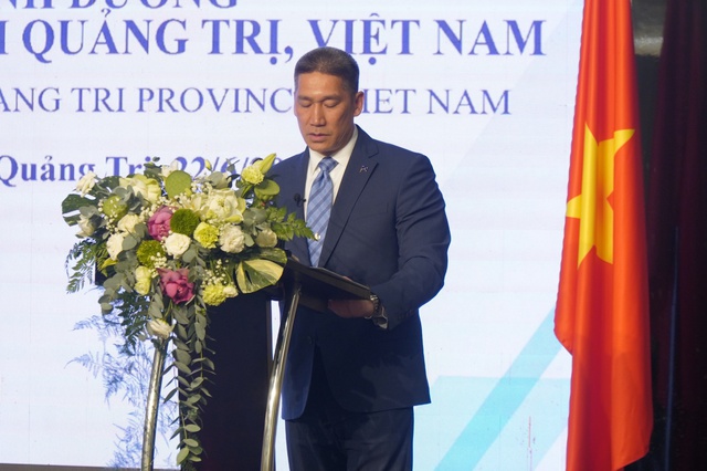 Ông Hùng Cao, Quyền Bộ trưởng Hải quân Mỹ dự chương trình PP-PD 26 tại Quảng Trị- Ảnh 3. Ông Hùng Cao, Quyền Bộ trưởng Hải quân Mỹ dự chương trình PP-PD 26 tại Quảng Trị- Ảnh 3.