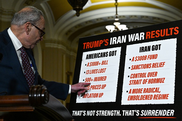 Thượng viện Mỹ tước quyền chiến tranh của ông Trump với Iran- Ảnh 1. Thượng viện Mỹ tước quyền chiến tranh của ông Trump với Iran- Ảnh 1.