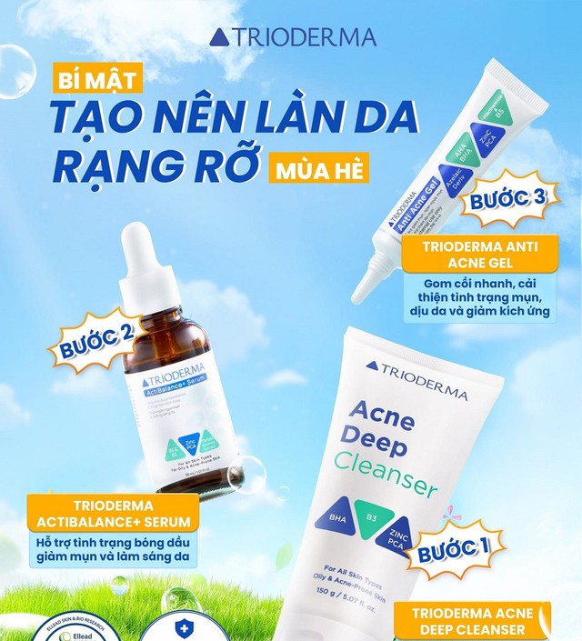 Da mụn mùa hè dùng gì? Hội skincare truyền tai nhau routine nhẹ mặt mà đẹp da- Ảnh 3. Da mụn mùa hè dùng gì? Hội skincare truyền tai nhau routine nhẹ mặt mà đẹp da- Ảnh 3.