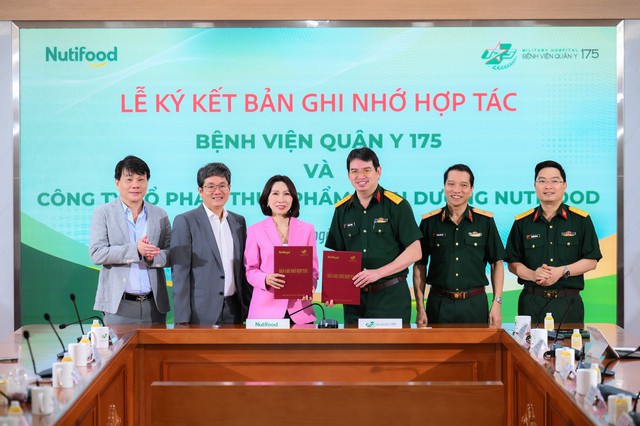 Nutifood kết hợp Bệnh viện Qu&acirc;n y 175 nghi&ecirc;n cứu c&aacute;c giải ph&aacute;p dinh dưỡng Việt- Ảnh 1.