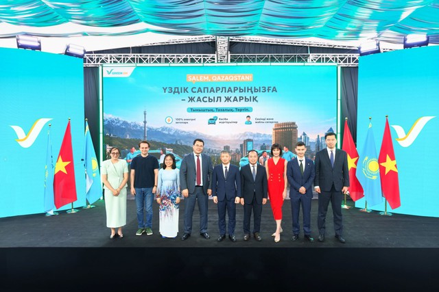 Đưa xe điện phủ Kazakhstan, Green SM trở th&agrave;nh doanh nghiệp Việt đầu ti&ecirc;n tới Trung &Aacute;- Ảnh 2.