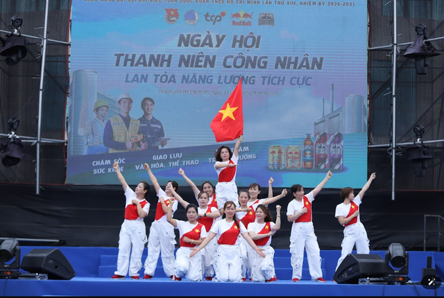 2.000 công nhân và người dân TP.HCM hòa mình vào Ngày hội Thanh niên công nhân 2026 - Ảnh 1.