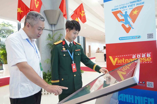 Ch&agrave;o mừng Đại hội to&agrave;n quốc Đo&agrave;n TNCS Hồ Ch&iacute; Minh lần thứ XIII - Ảnh 3.