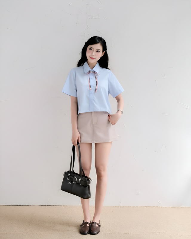 Mặc đẹp kh&ocirc;ng kh&oacute; ng&agrave;y h&egrave; với những kiểu &aacute;o tay ngắn- Ảnh 3.