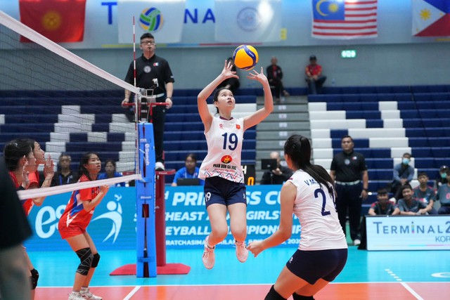 X&aacute;c định đối thủ U.18 b&oacute;ng chuyền nữ Việt Nam tại b&aacute;n kết giải Đ&ocirc;ng Nam &Aacute; - Ảnh 2.