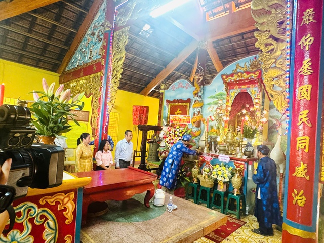 Sắc phong thần vua Tự Đức v&agrave; c&acirc;u chuyện b&aacute;u vật ở đ&igrave;nh Mỹ H&ograve;a, B&agrave; Điểm- Ảnh 3.