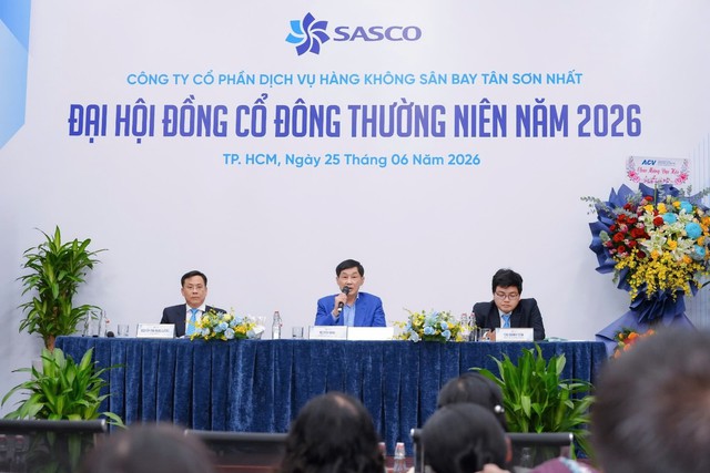 ĐHĐCĐ SASCO 2026: Tăng trưởng bứt ph&aacute;, cổ tức tiền mặt hấp dẫn 46,24% - Ảnh 1.