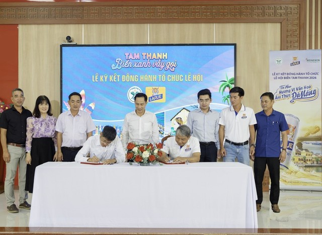 Larue đồng h&agrave;nh c&ugrave;ng Lễ hội biển Tam Thanh 2026 - Ảnh 1.