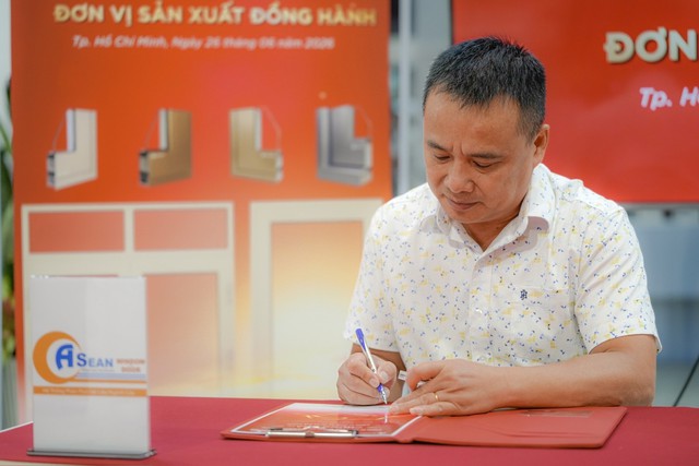 ASEANWINDOW tăng cường kết nối, mở rộng cơ hội hợp t&aacute;c tại Vietbuild TP.HCM 2026 - Ảnh 2.
