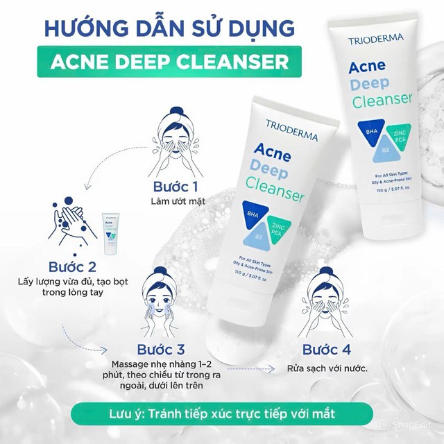 Sữa rửa mặt n&ecirc;n c&oacute; trong routine da dầu mụn của Trioderma?  - Ảnh 7.