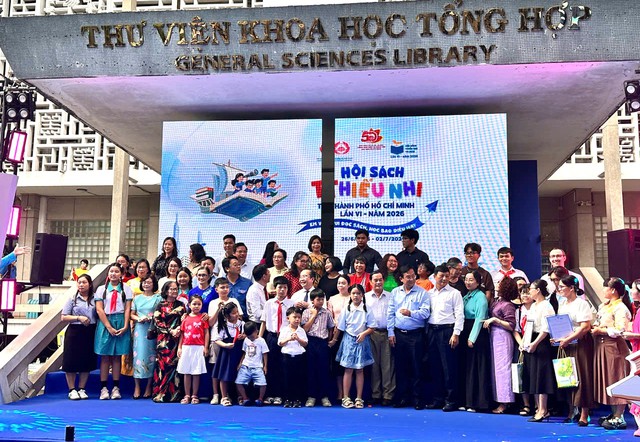 Hội s&aacute;ch thiếu nhi TP.HCM 2026: Hơn 150 hoạt động đưa s&aacute;ch đến gần trẻ em- Ảnh 4.