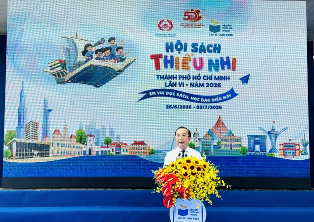 Hội s&aacute;ch thiếu nhi TP.HCM 2026: Hơn 150 hoạt động đưa s&aacute;ch đến gần trẻ em- Ảnh 2.