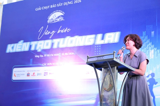 4.000 VĐV tranh t&agrave;i s&ocirc;i nổi giải chạy B&aacute;o X&acirc;y dựng 2026 - Ảnh 1.
