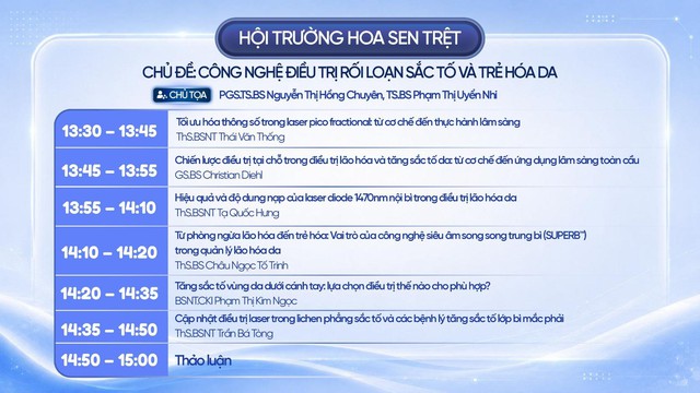 Hội nghị khoa học Bệnh viện Da liễu TP.HCM: Xu hướng c&ocirc;ng nghệ thẩm mỹ nội khoa- Ảnh 6.