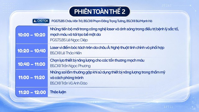 Hội nghị khoa học Bệnh viện Da liễu TP.HCM: Xu hướng c&ocirc;ng nghệ thẩm mỹ nội khoa- Ảnh 5.