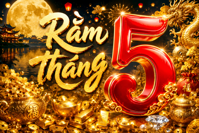 Lịch &acirc;m h&ocirc;m nay l&agrave; ng&agrave;y rằm th&aacute;ng 5, người Việt cần lưu &yacute; g&igrave;? - Ảnh 1.