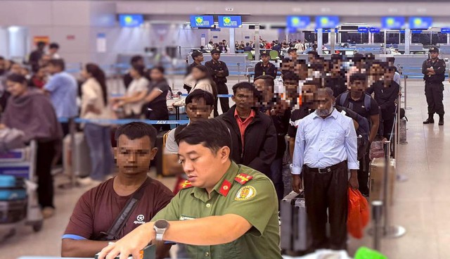 Đồng Nai: Trục xuất 28 người Bangladesh cư tr&uacute;, lao động tr&aacute;i ph&eacute;p - Ảnh 1.