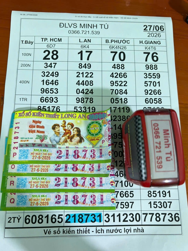 2 người tr&uacute;ng độc đắc 8 tỉ xổ số miền Nam, c&ugrave;ng đến đại l&yacute; l&atilde;nh thưởng - Ảnh 1.