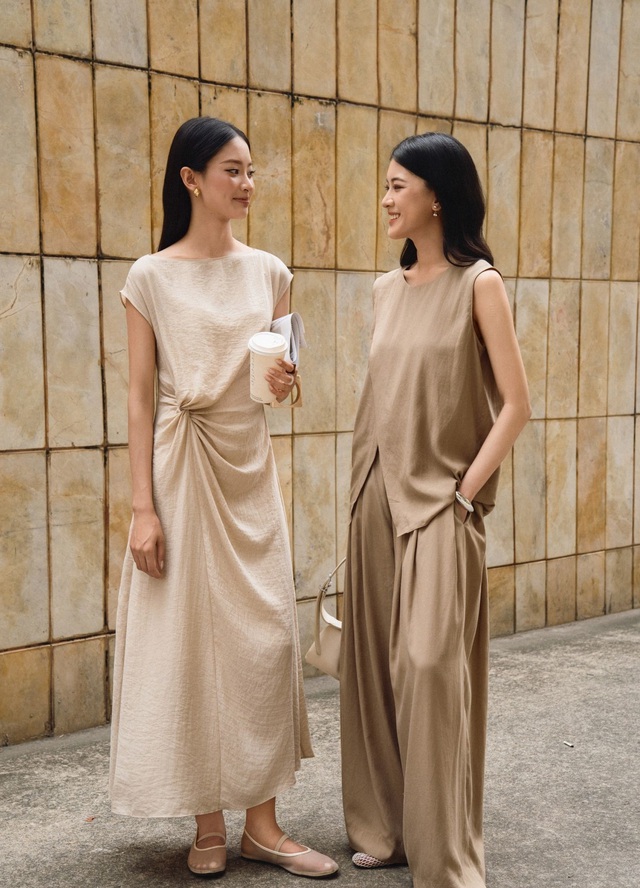 Thanh lịch chuẩn 'sang trọng m&agrave; kh&ocirc;ng ph&ocirc; trương' c&ugrave;ng những thiết kế linen tối giản- Ảnh 1.