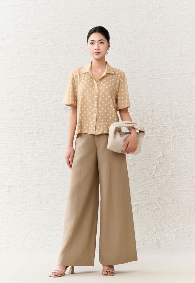 Thanh lịch chuẩn 'sang trọng m&agrave; kh&ocirc;ng ph&ocirc; trương' c&ugrave;ng những thiết kế linen tối giản- Ảnh 6.