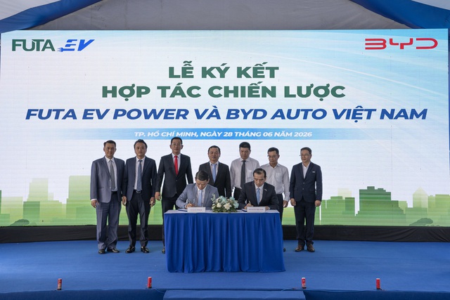 FUTA EV Power và BYD Auto Việt Nam hợp tác phát triển hạ tầng sạc xe điện- Ảnh 1.