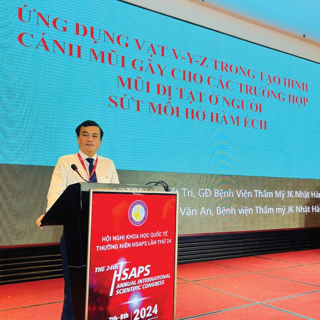 ThS-BS L&ecirc; Viết Tr&iacute; chia sẻ ba giải ph&aacute;p chỉnh sửa mũi m&ocirc;i dị tật - Ảnh 1.