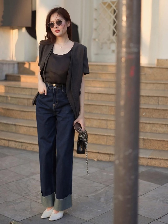 'Học lỏm' hội gen Z c&aacute;ch l&ecirc;n đồ c&ocirc;ng sở đẹp mỗi ng&agrave;y- Ảnh 8.