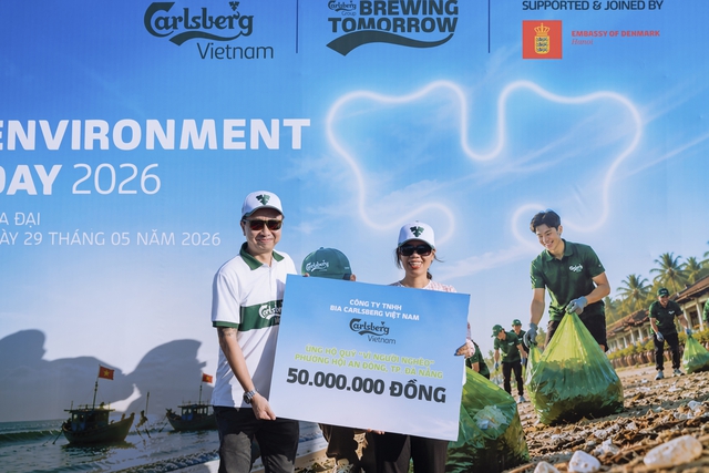 Carlsberg Việt Nam hiện thực cam kết qua h&agrave;nh động nh&acirc;n ng&agrave;y M&ocirc;i trường thế giới 2026- Ảnh 4.