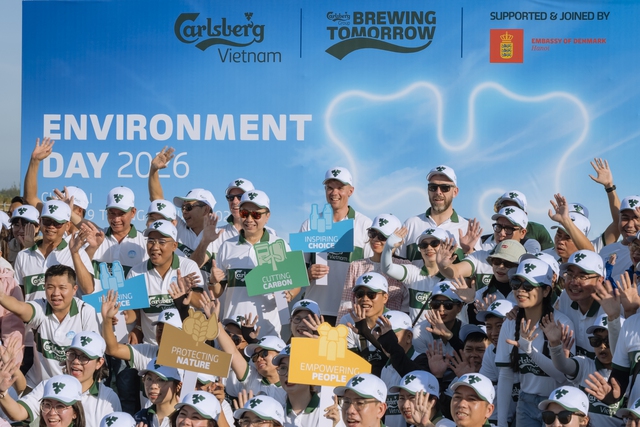 Carlsberg Việt Nam hiện thực cam kết qua h&agrave;nh động nh&acirc;n ng&agrave;y M&ocirc;i trường thế giới 2026- Ảnh 5.