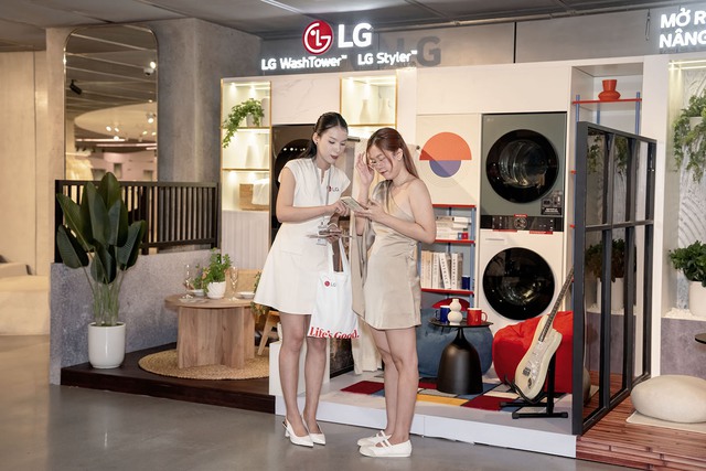LG mang c&ocirc;ng nghệ chăm s&oacute;c trang phục chuẩn H&agrave;n đến 'thi&ecirc;n đường' thời trang Việt- Ảnh 4.