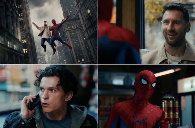 H&igrave;nh ảnh Messi xuất hiện c&ugrave;ng Người nhện Tom Holland g&acirc;y sốt: M10 lấn s&acirc;n m&agrave;n ảnh rộng?

- Ảnh 1.