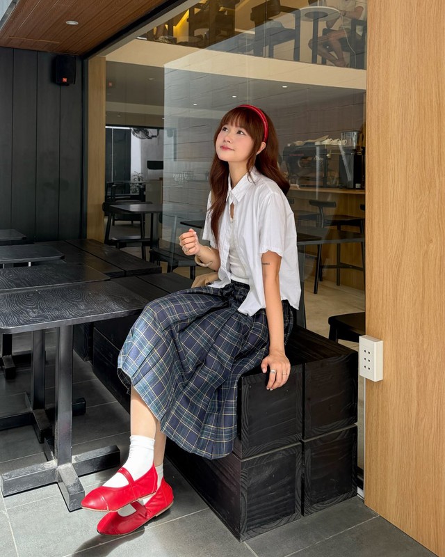 Đừng ngại nổi bật cùng họa tiết tartan phá cách- Ảnh 7.