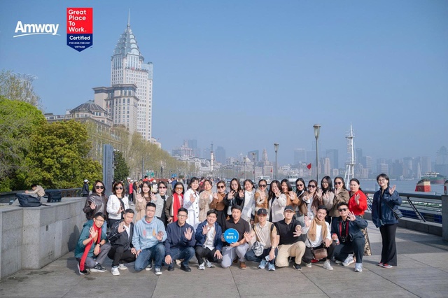 Amway Việt Nam lập c&uacute; đ&uacute;p giải thưởng nhờ nền tảng m&ocirc;i trường l&agrave;m việc hạnh ph&uacute;c - Ảnh 4.