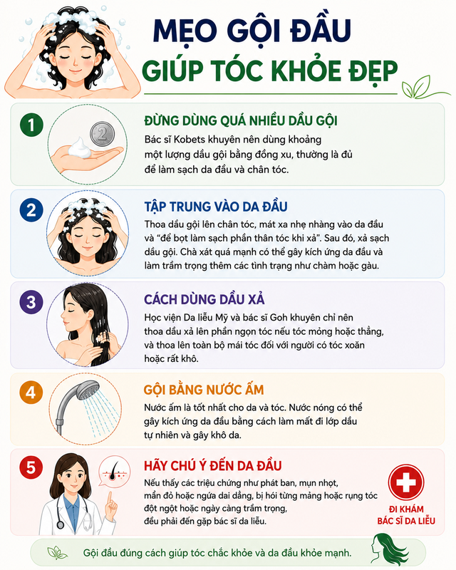 N&ecirc;n gội đầu mấy lần một tuần v&agrave; gội thế n&agrave;o cho đ&uacute;ng? - Ảnh 2.